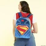 Superman Light Up Glow Full-Size Backpack LFlifestyle2 view 3